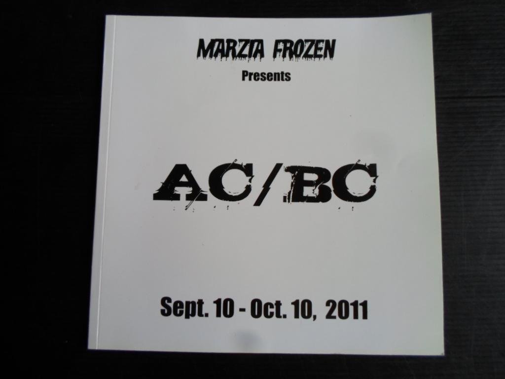Ramirex,  Javier curator - Maria Frozen Present AC/BC, catalogus