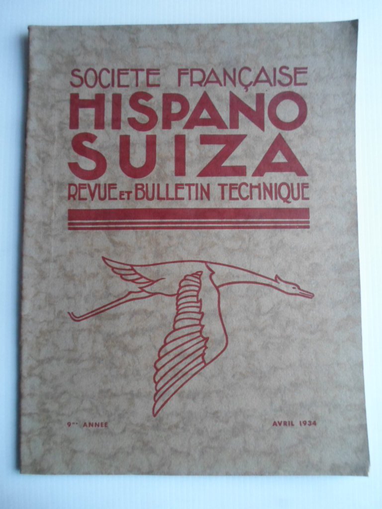  - Hispano-Suiza Revue et Bulletin Technique