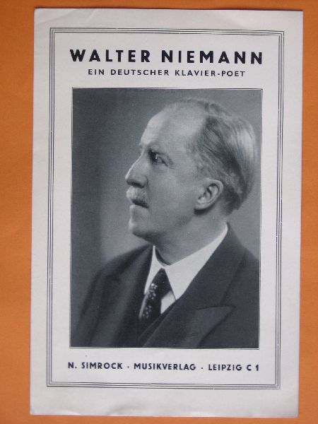 Folder - Walter Niemann, Klavier-Poet