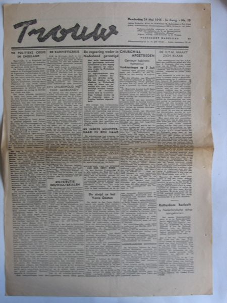  - Trouw, Dagblad voor Den Haag en Omstreken