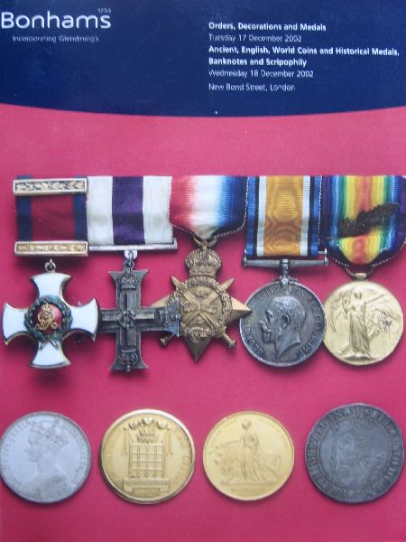 Catalogus Bonhams - Orders, Decorations and Medals
