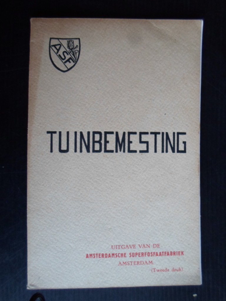  - Tuinbemesting