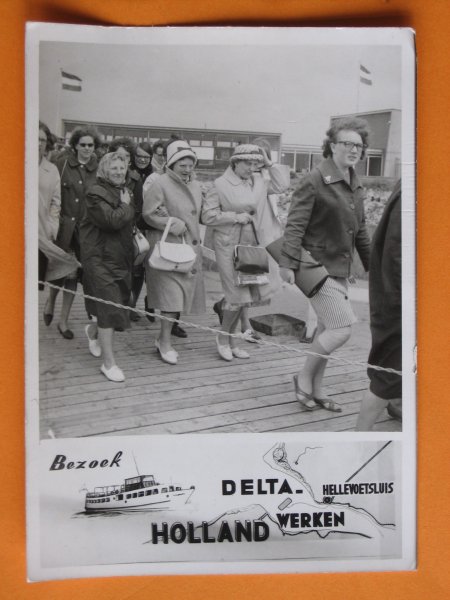  - Reclamekaart Bezoek de Deltawerken
