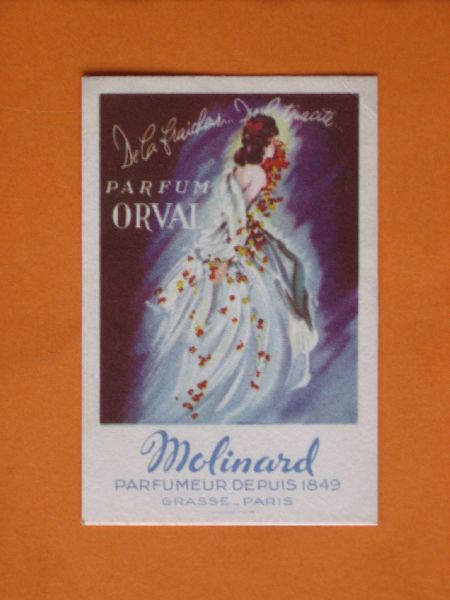 Folder - Parfum Orval, Paris