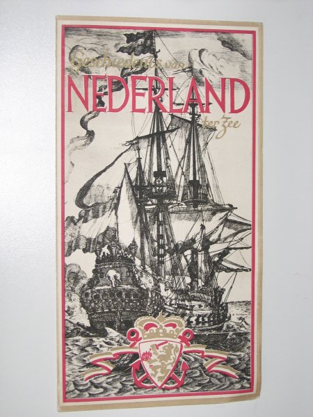 Boekfolder - Gesch.van Nederland ter zee