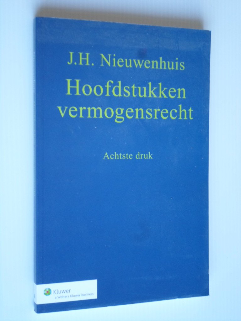 Nieuwenhuis, J.H. - Hoofdstukken vermogensrecht
