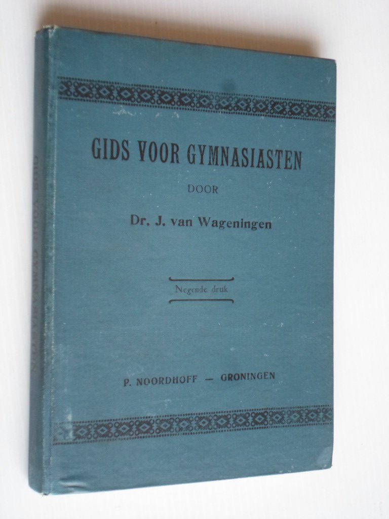 Wageningen, Dr.J.van - Gids voor Gymnasiasten, Oudheid