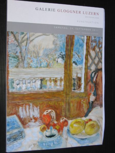 Catalogus Galerie Gloggner Luzern, Kunstauktion - Gemalde