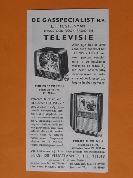 Folder - Philips televisies