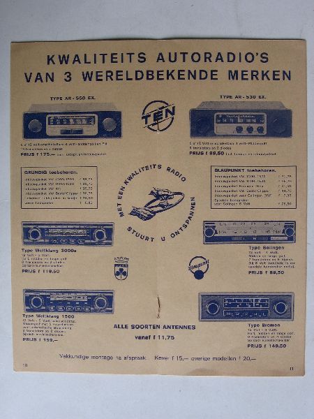 Folder - Horsmeier Muiden NV, de grootste onafhankelijke VW importeur