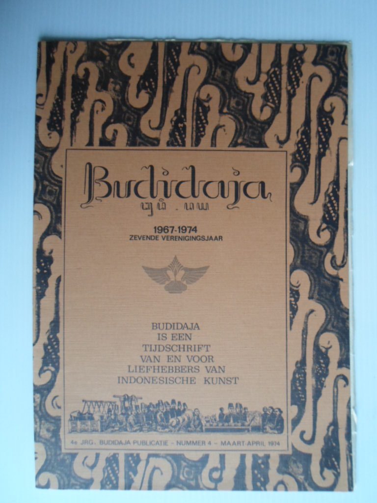 - Budidaja, Tijdschrift van en voor liefhebbers van Indonesische kunst