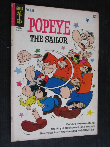 Popeye The Sailor - Popey destroys Zoog