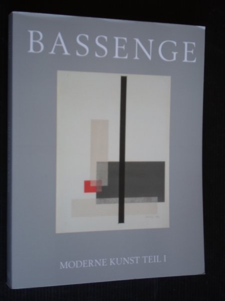 Catalogus 101 Bassenge - Moderne Kunst Teil 1