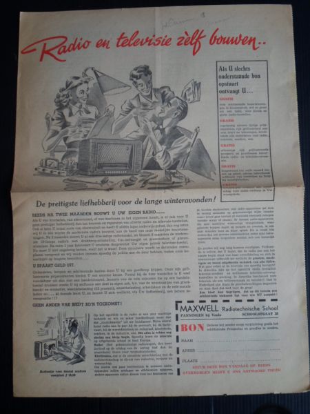 Folder - Radio en Televisie zelf bouwen
