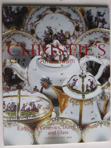 Catalogus Christie's - European Ceramics, Dutch Delftware and Glass