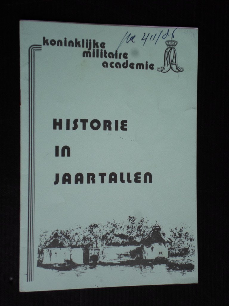  - Brochure Historie in jaartallen, KMA