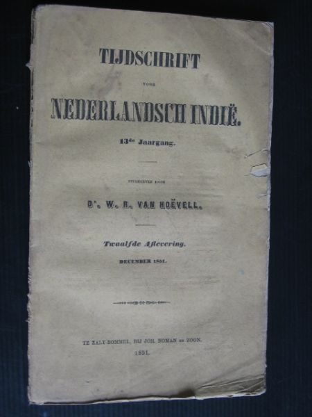  - Tijdschrift voor Nederlandsch Indie