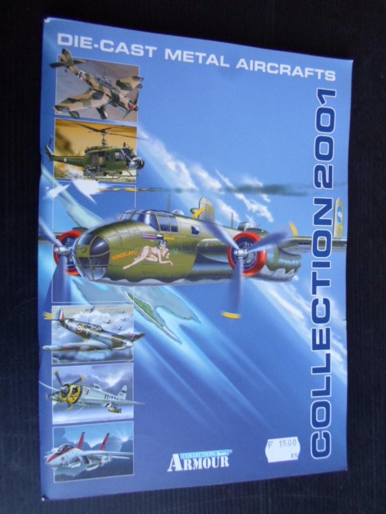 Catalogus - Collection 2001 Die-Cast Metal Aircrafts