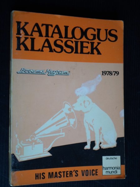  - Katalogus Klassiek, 1978/79