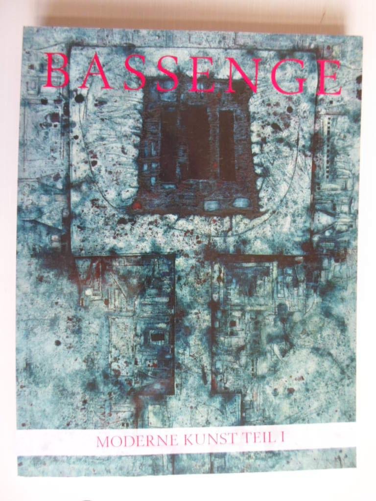 Catalogus 104 Bassenge - Moderne Kunst Teil 1