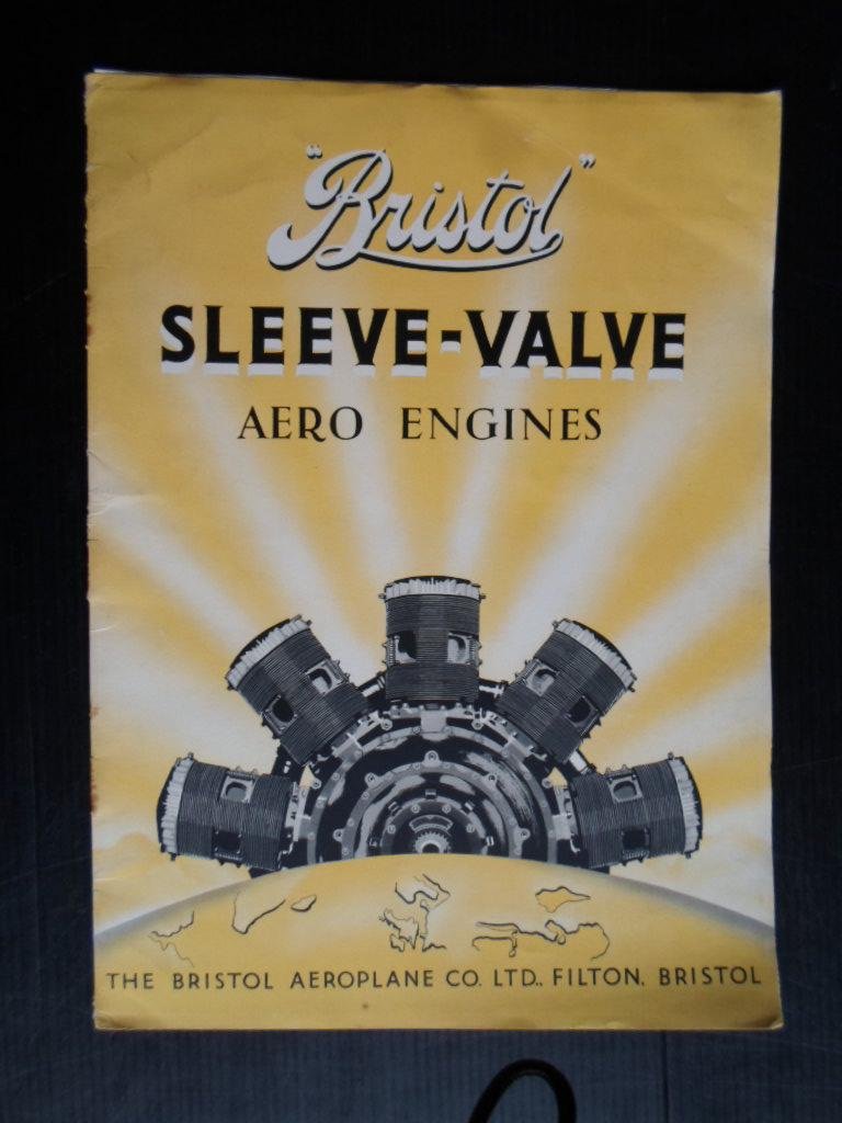 Catalogus - Bristol Sleeve-Valve Aero Engines + leaflet concerning the longest non-stop formation flight [Cranwell-Ismailia, Egypt]