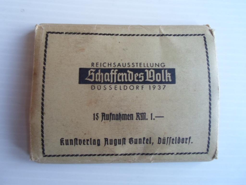 - Setje van 15 foto?s Reichsausstellung Schaffendes Volk, Dsseldorf 1937
