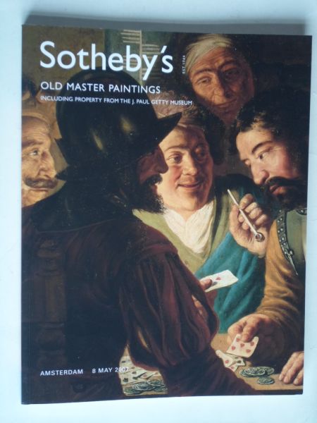 Catalogus Sotheby's - Old Master Paintings, Including Property from the J.Paul Getty Museum
