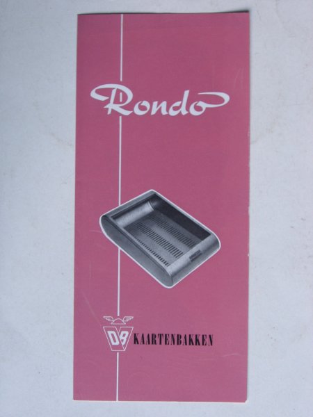 Folder - Rondo Kaartenbakken