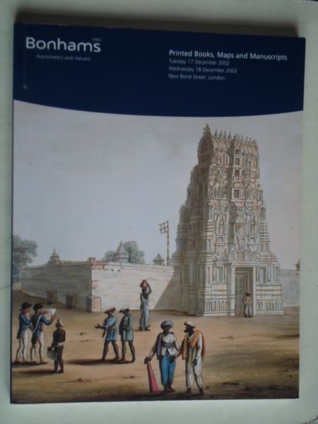 Catalogus Bonhams - Printed Printed Books, Maps & Manuscripts