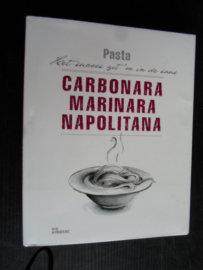  - Kookboek Pasta Carbonara Marinara Napolitana