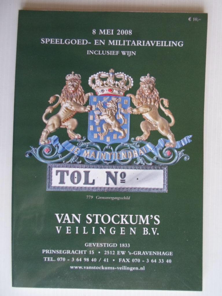 Dubbelcatalogus Van Stockum?s Veilingen BV - Speelgoed- en Miltariaveiling alsmede Oriental Art