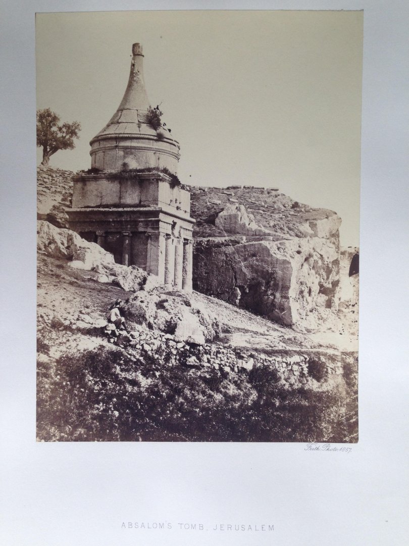 Frith, Francis - Abbsalom?s Tomb, Jerusalem, Series Egypt and Palestine