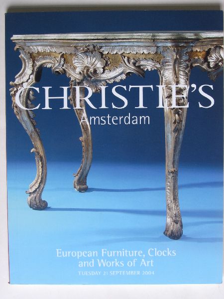 Catalogus Christie's - European Furniture, Clocks and Works of Art