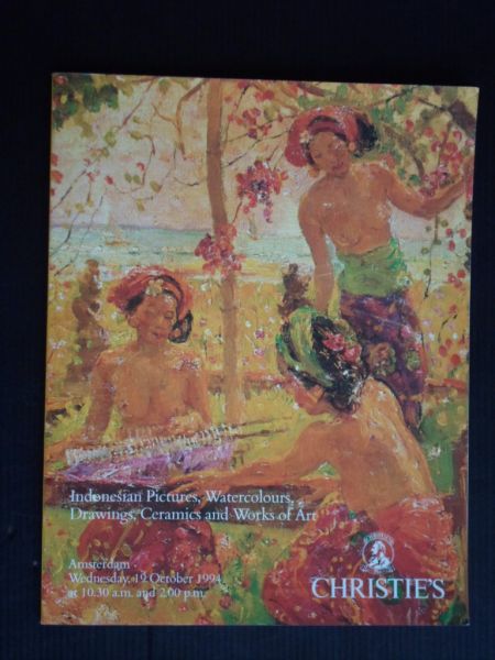 Catalogus Christie's - Indonesian Pictures, Watercolours, Drawings, Ceramics and Works of Art