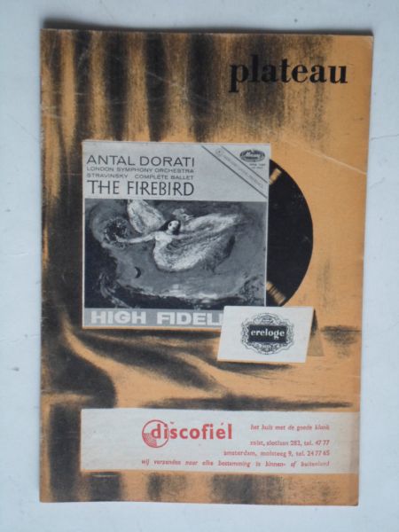 Folder - Plateau nr 11