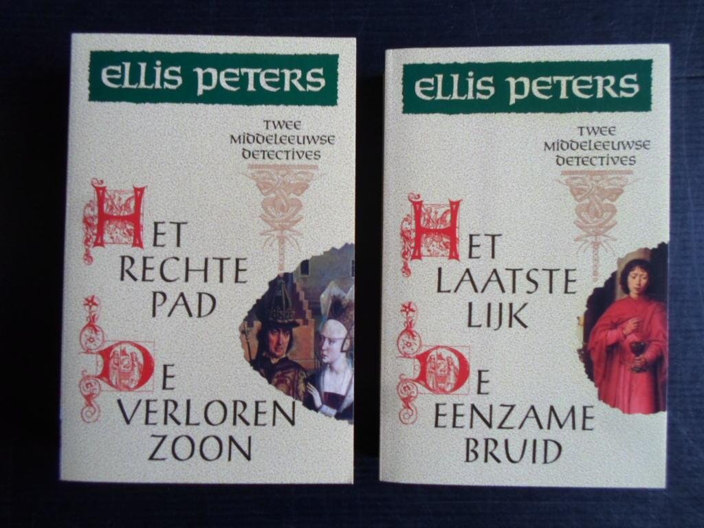 Peters, Ellis - Twee middeleeuwse detectives Cadfael in cassette, Het rechte pad, De verloren zoon & Het laatste lijk, De eenzame bruid