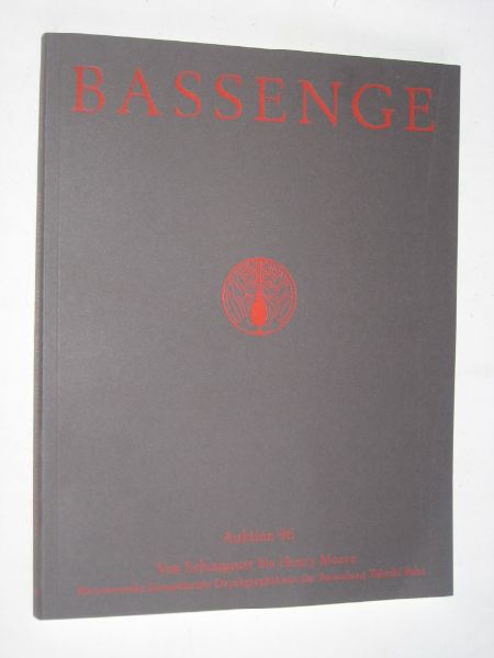 Catalogus 96 Bassenge - Von Schongauer bis Henry Moore, Meisterwerke Europaischer Druckgraphic aus der Sammlung Dr. Takeshi Baba