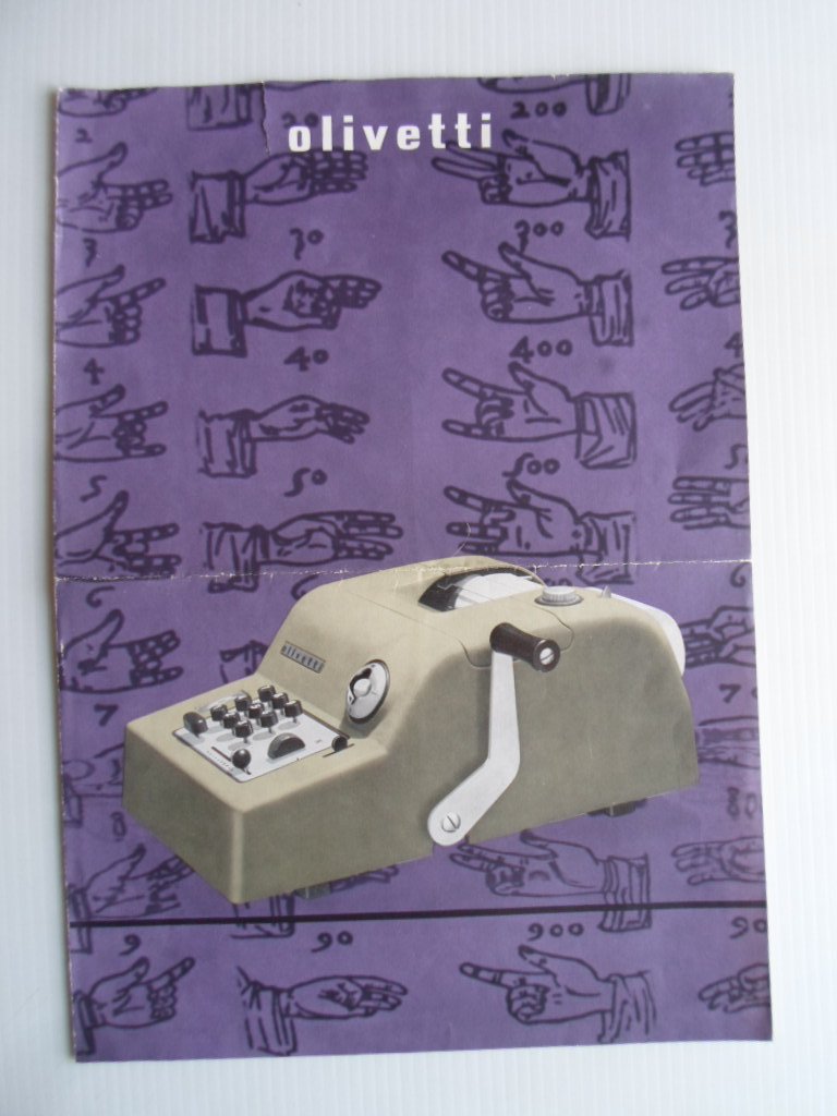 Folder - Olivetti handtelmachine