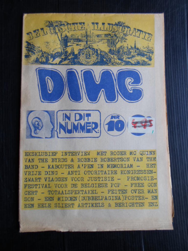 - Ding, Onderwaterkrant, Belgisch underground magazine, Mechelen