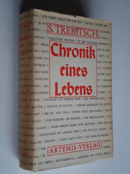 Trebitsch, S. - Chronik eines Lebens
