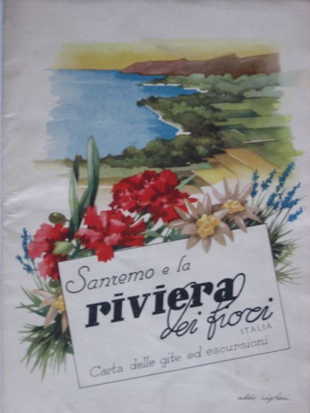  - Sanremo e la Riviera dei fiori, Carta della gite ed escursioni