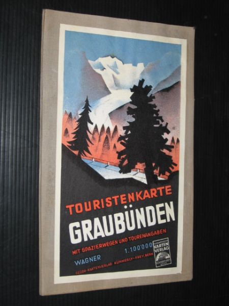  - Touristenkarte Graubnden [Zwisterland]