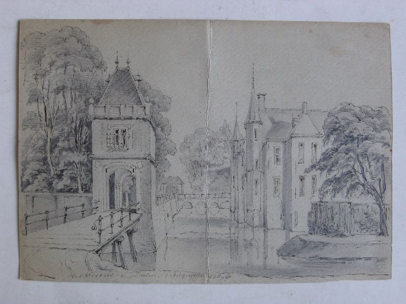 Tekening - Kasteel Oud-Zuilen