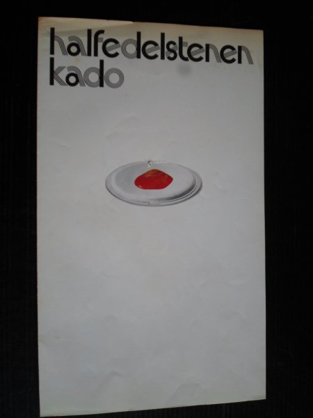 Folder - Halfedelstenen kado, Fa van Buitenen, Schiedam