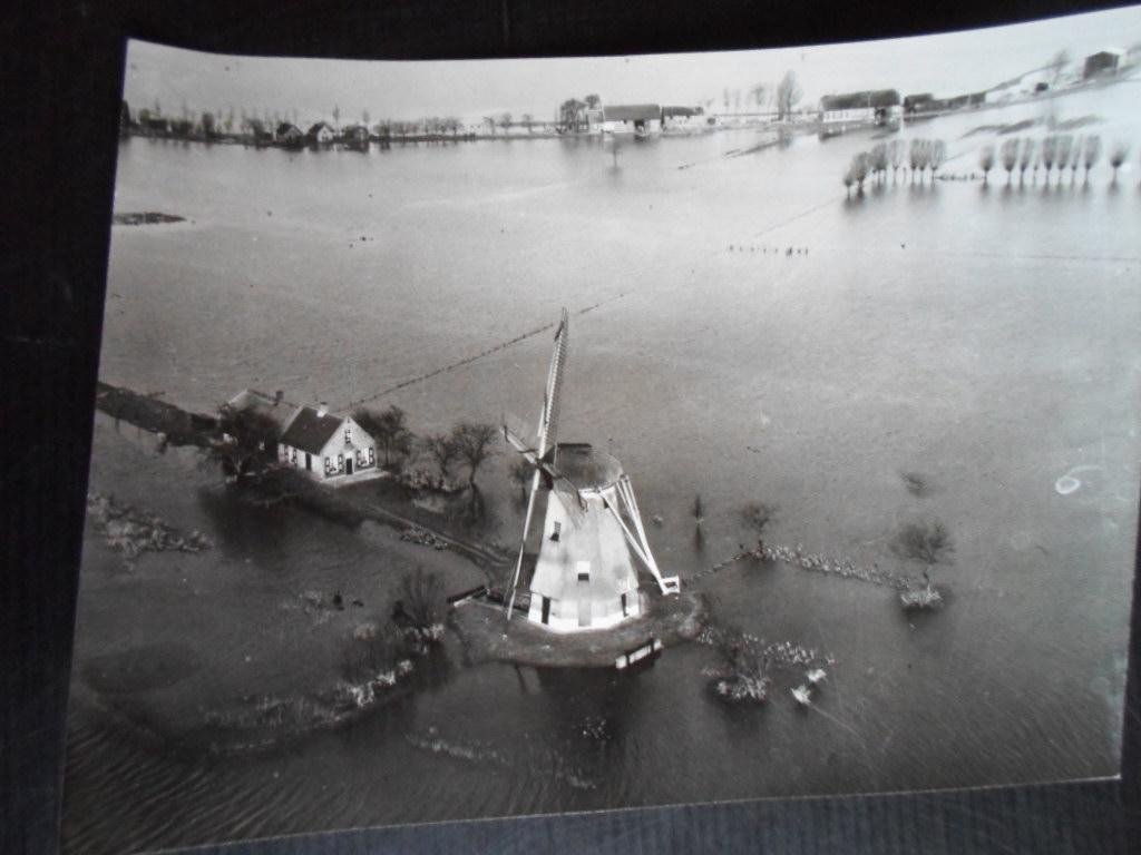 - Foto Aerophoto Nederland Watersnoodramp 1953, Papendrecht
