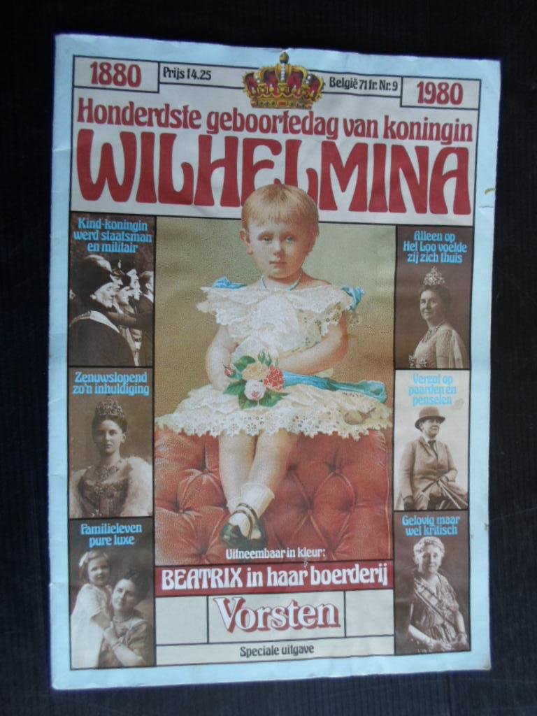  - Honderdste geboortedag van Koningin Wilhelmina, 1880-1980