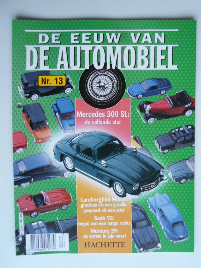 magazine - De eeuw van de automobiel aflevering 13, Merdedes 300 SL