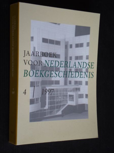  - Jaarboek voor Nederlandse Boekgeschiedenis, nr 4
