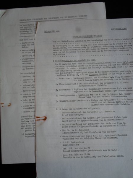  - Mededelingen -Bulletin Nederlandse Vereniging ter beoefening van de Militaire Historie