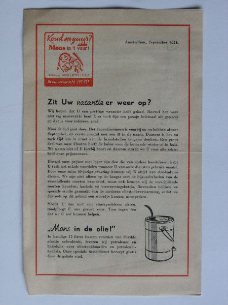 Folder - Brandstoffenhandel